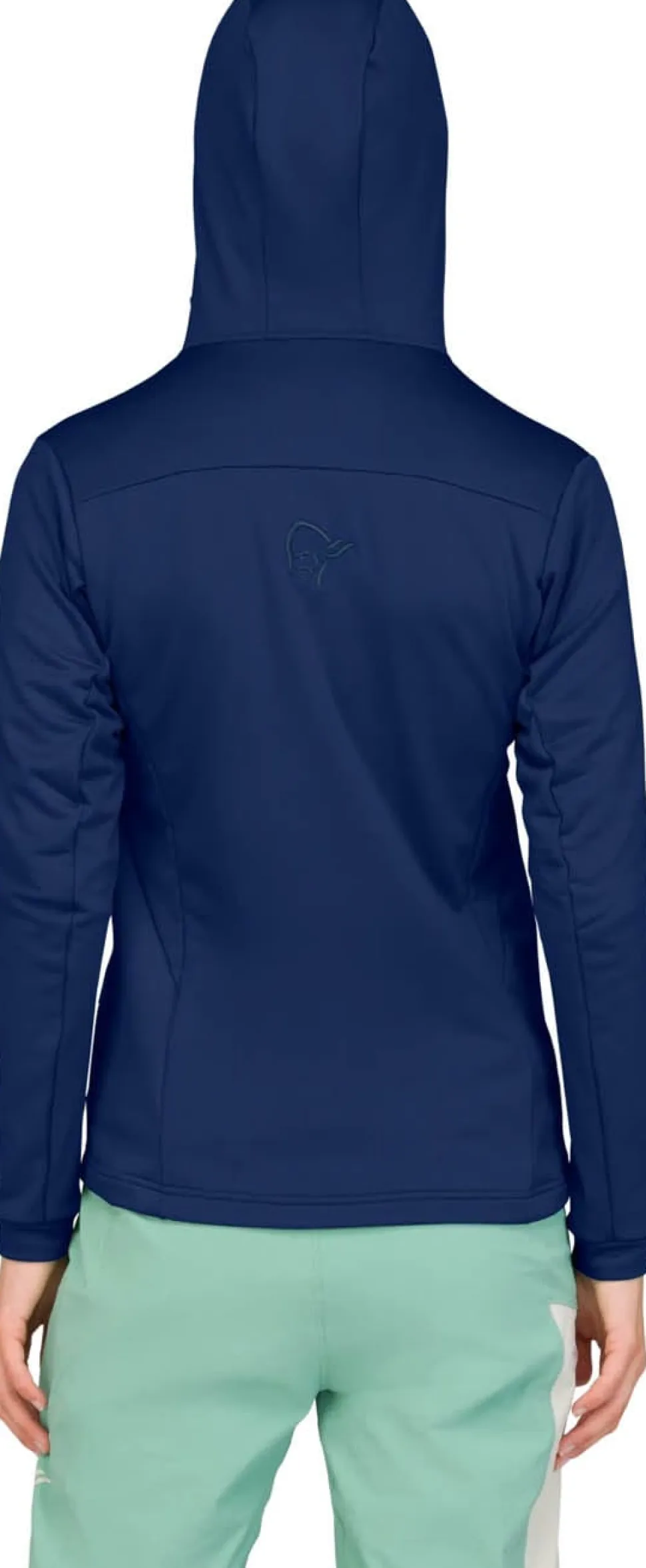 Norrøna Women's Falketind Warm Stretch Hood Indigo Night Blue