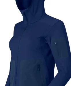 Norrøna Women's Falketind Warm Stretch Hood Indigo Night Blue