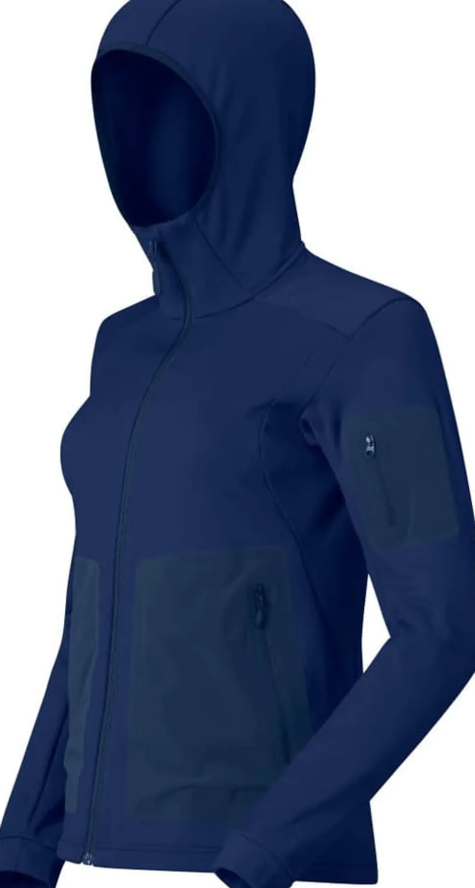 Norrøna Women's Falketind Warm Stretch Hood Indigo Night Blue