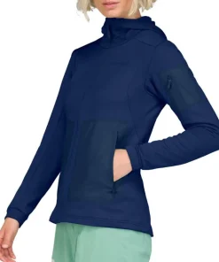 Norrøna Women's Falketind Warm Stretch Hood Indigo Night Blue