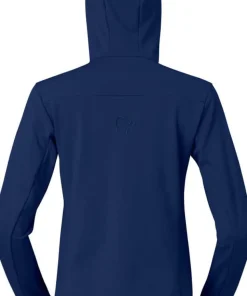 Norrøna Women's Falketind Warm Stretch Hood Indigo Night Blue