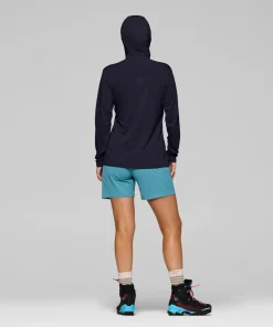 Norrøna Women's Falketind Warm1 Hood Caviar Black