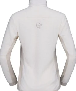 Norrøna Women's Falketind Warm1 Active Jacket Snow White/Oatmeal