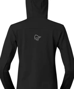 Norrøna Women's Falketind Warm Stretch Hood Caviar Black