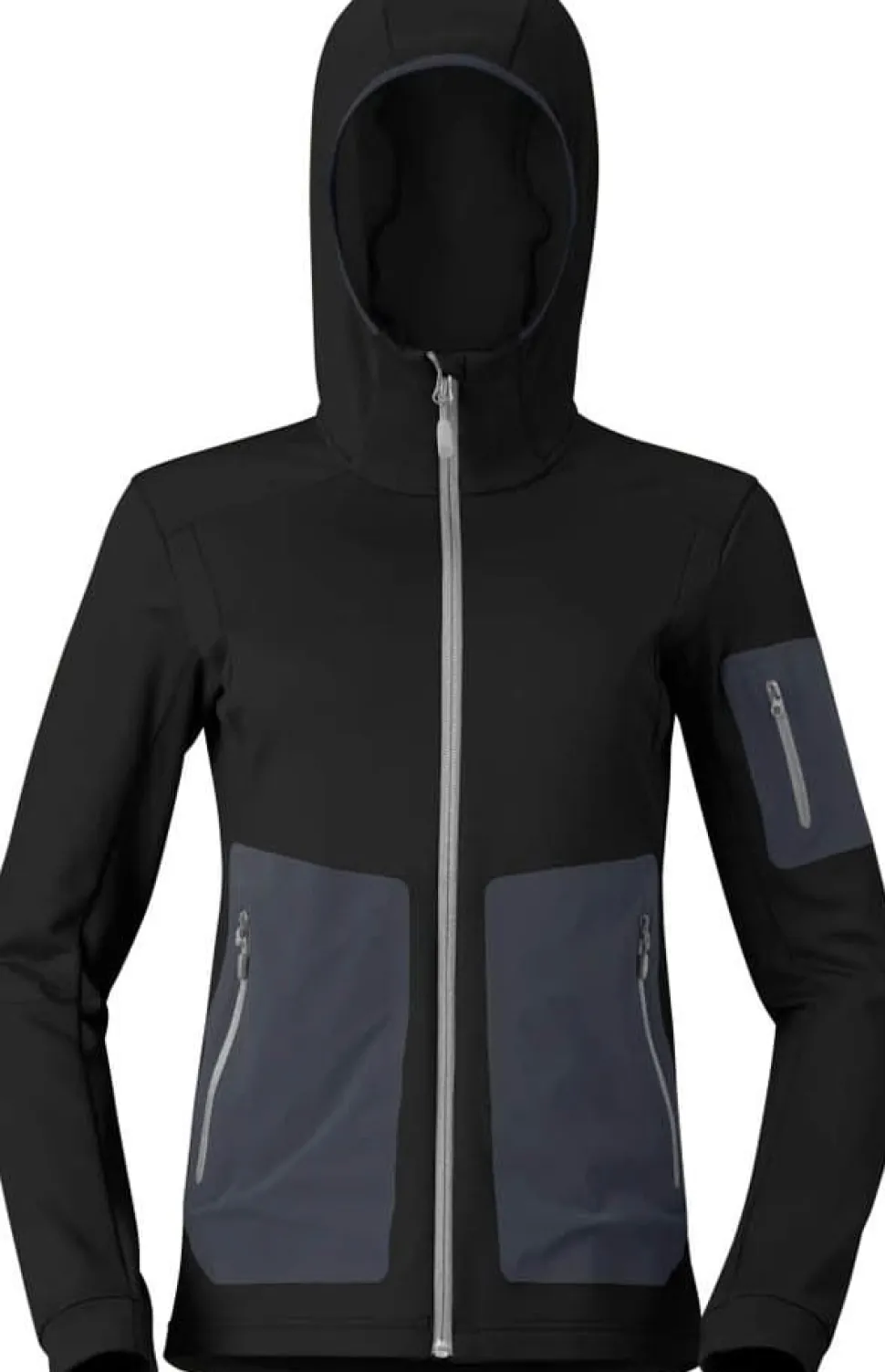 Norrøna Women's Falketind Warm Stretch Hood Caviar Black