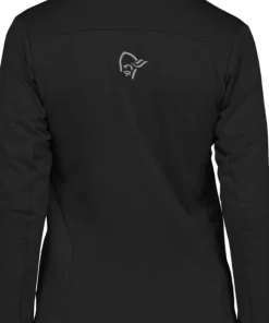 Norrøna Women's Falketind Warm Stretch Hood Caviar Black