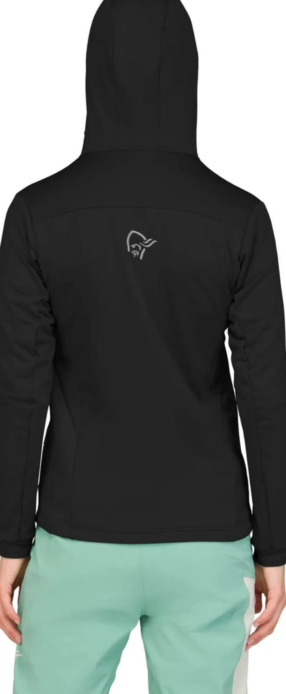 Norrøna Women's Falketind Warm Stretch Hood Caviar Black