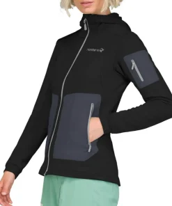 Norrøna Women's Falketind Warm Stretch Hood Caviar Black