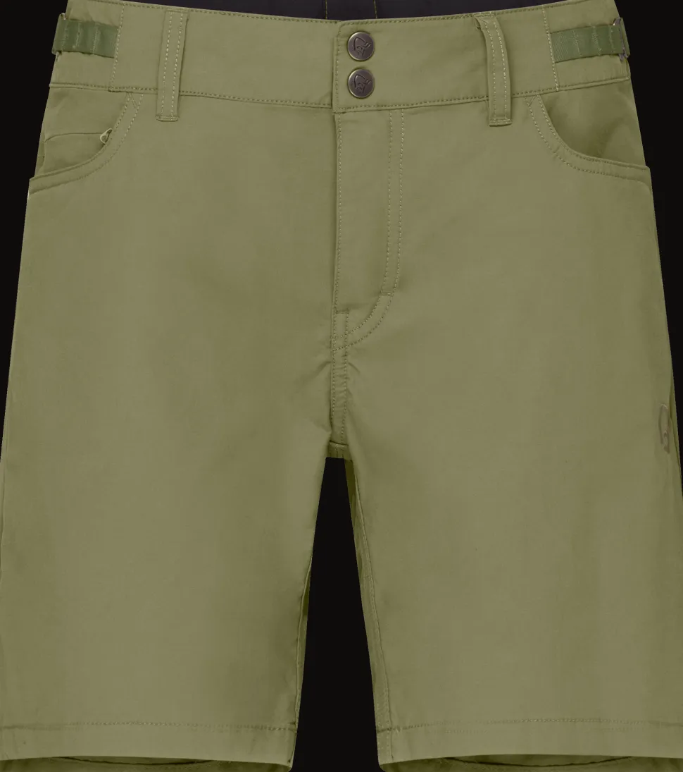 Norrøna Women's Femund Cotton Shorts Loden Green