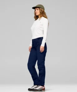 Norrøna Women's Femund Cotton Flex1 Light Pants Navy Blazer