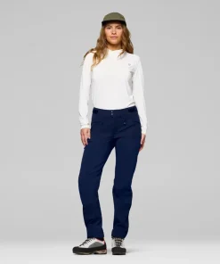 Norrøna Women's Femund Cotton Flex1 Light Pants Navy Blazer