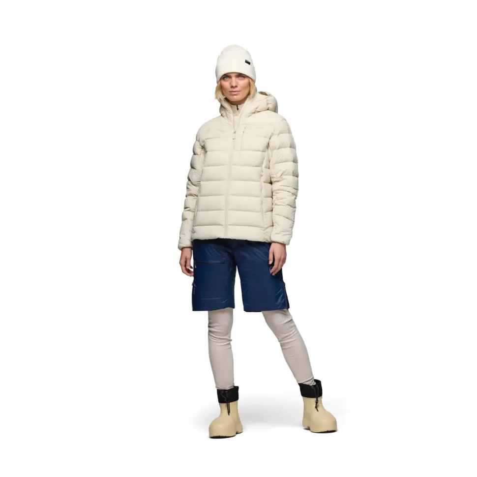 Norrøna Women's Femund Down700 Zip Hood Oatmeal