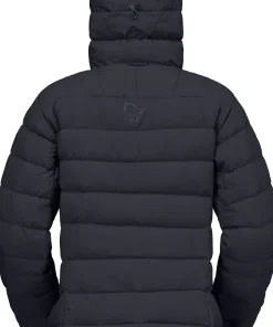 Norrøna Women's Femund Down700 Zip Hood Caviar Black