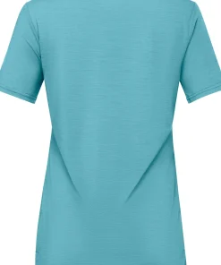 Norrøna Women's Femund Equaliser Merino T- Shirt Brittany Blue