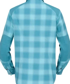 Norrøna Women's Femund Flannel Shirt Brittany Blue