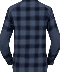 Norrøna Women's Femund Flannel Shirt Navy Blazer