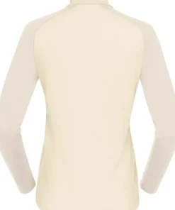 Norrøna Women's Femund PureUll Zip Neck Whisper White
