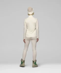Norrøna Women's Femund PureUll Zip Neck Whisper White