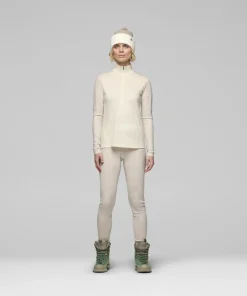 Norrøna Women's Femund PureUll Zip Neck Whisper White