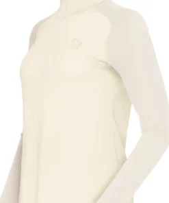 Norrøna Women's Femund PureUll Zip Neck Whisper White