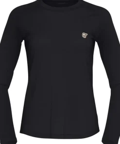 Norrøna Women's Femund PureUll Long Sleeve Caviar Black