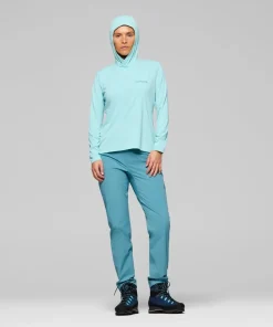 Norrøna Women's Femund Tech Hood Aqua Haze