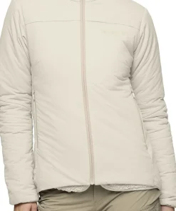 Norrøna Womens' Femund Thermo60 Zip Hood Oatmeal
