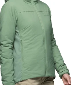 Norrøna Womens' Femund Thermo60 Zip Hood Dark Ivy