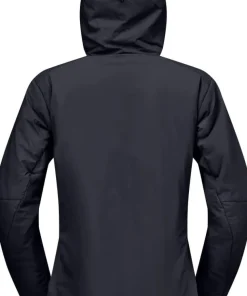 Norrøna Womens' Femund Thermo60 Zip Hood Caviar Black
