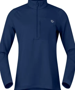 Norrøna Women's Femund Warm1 Half-Zip Indigo Night