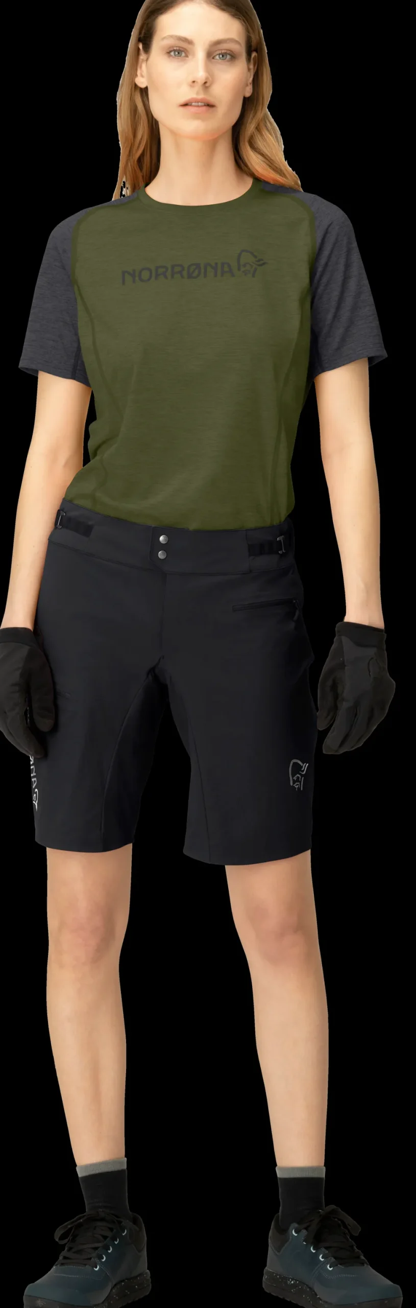 Norrøna Women's Fjørå Flex1 Light Shorts Caviar