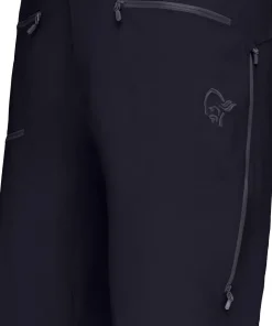 Norrøna Women's Fjørå Flex1 Shorts Caviar Black