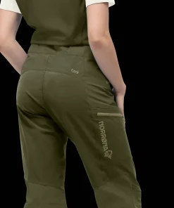 Norrøna Women's Fjørå Flex1 Shorts Olive Night