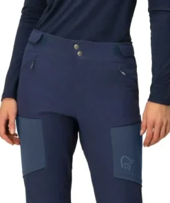 Norrøna Women's Lyngen Hiloflex200 Slim Pants Indigo Night