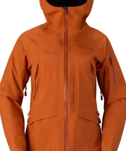 Norrøna Women's Møre GORE-TEX Jacket Gold Flame
