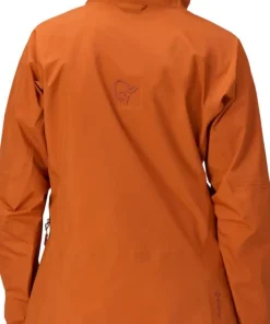 Norrøna Women's Møre GORE-TEX Jacket Gold Flame