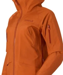 Norrøna Women's Møre GORE-TEX Jacket Gold Flame