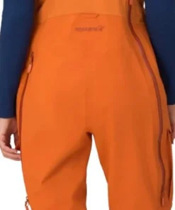 Norrøna Women's Møre GORE-TEX Salopette Gold Flame