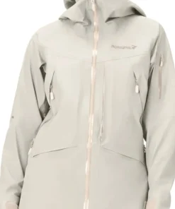 Norrøna Women's Møre GORE-TEX Jacket Oatmeal