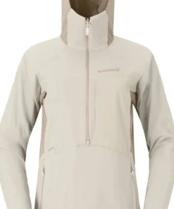 Norrøna Women's Møre Octa Zip Hood Oatmeal
