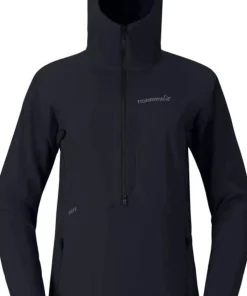 Norrøna Women's Møre Octa Zip Hood Caviar