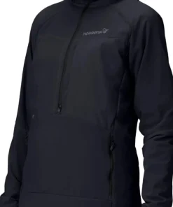 Norrøna Women's Møre Octa Zip Hood Caviar