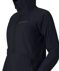 Norrøna Women's Møre Octa Zip Hood Caviar