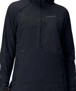 Norrøna Women's Møre Octa Zip Hood Caviar