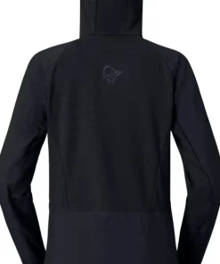 Norrøna Women's Møre Octa Zip Hood Caviar