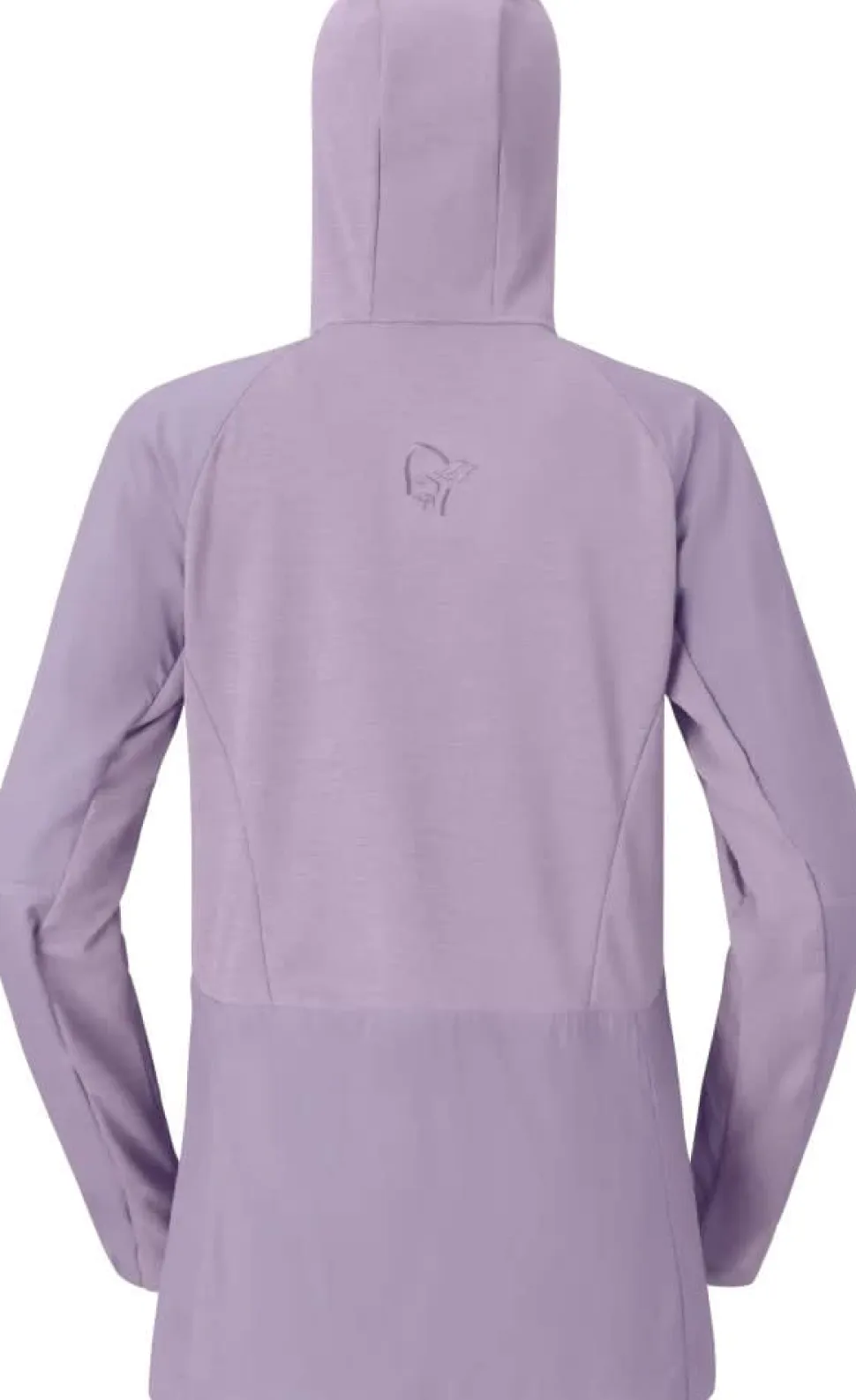 Norrøna Women's Møre Octa Zip Hood Purple Sage