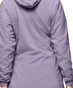 Norrøna Women's Møre Octa Zip Hood Purple Sage