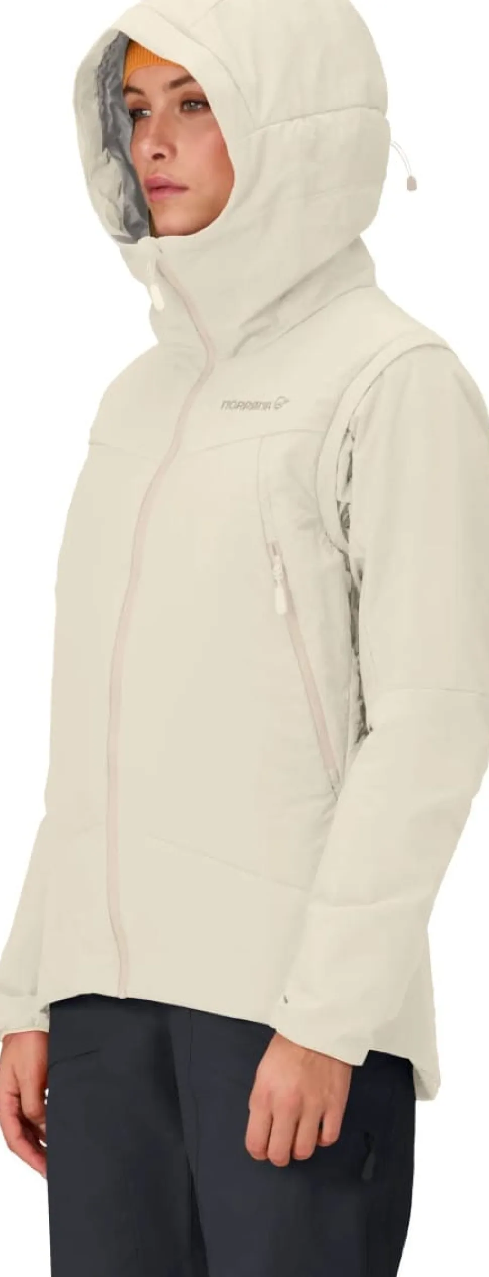 Norrøna Women's Møre Thermo60 Aero200 Jacket Oatmeal