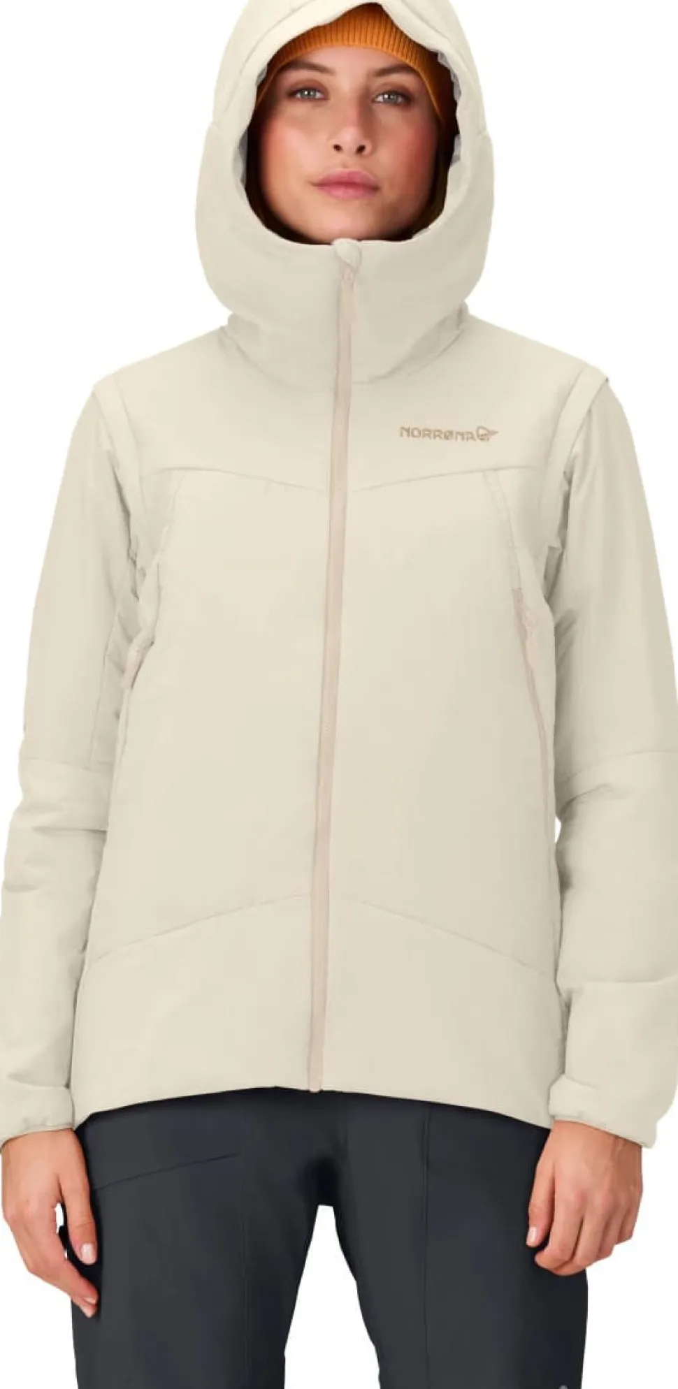 Norrøna Women's Møre Thermo60 Aero200 Jacket Oatmeal