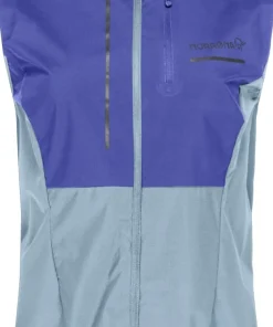 Norrøna Women's Senja Aero90 Vest Royal Blue/Blue Fog
